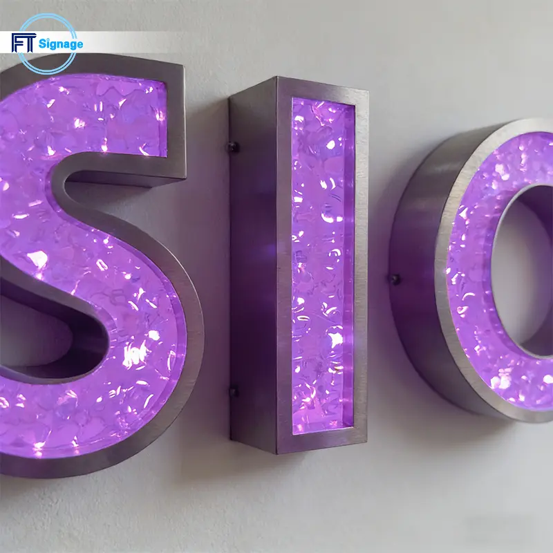 LED front-lit letters - 3