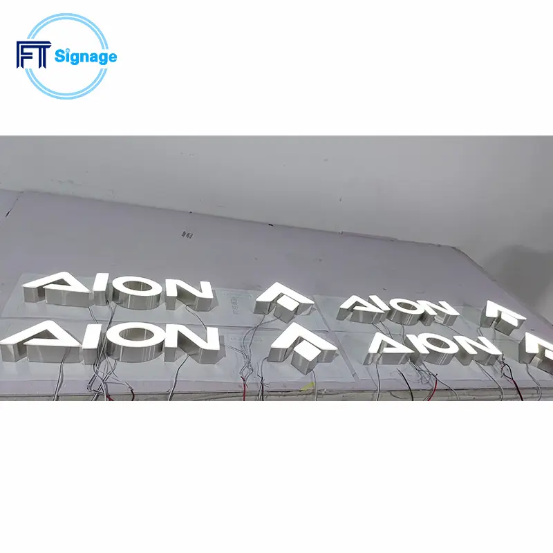 LED front-lit letters - 3