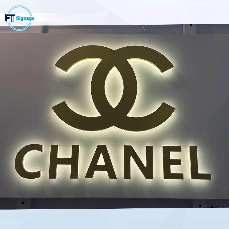 LED front-lit letters