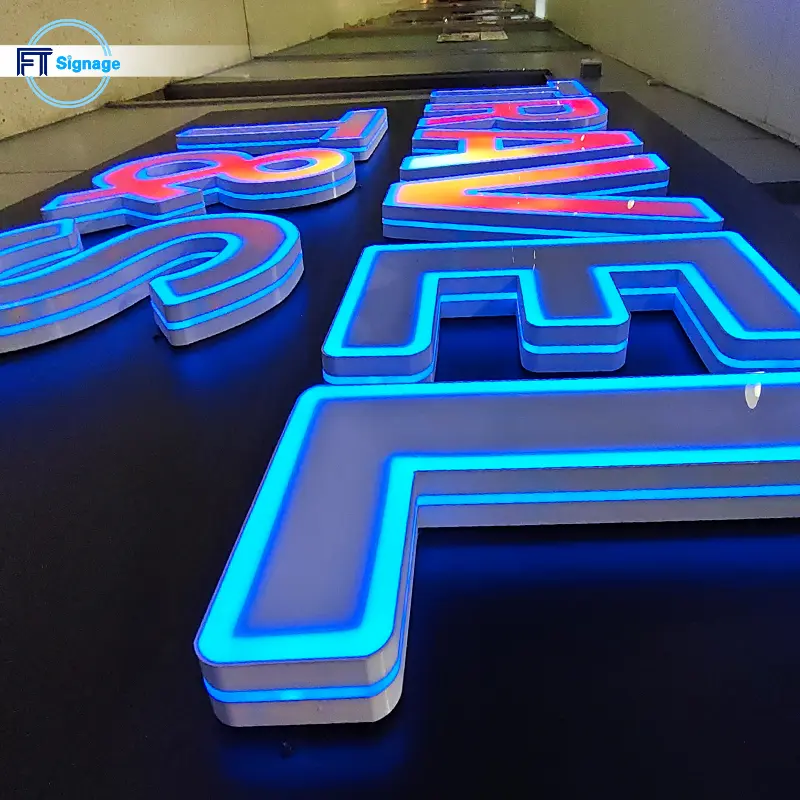 LED front-lit letters - 3