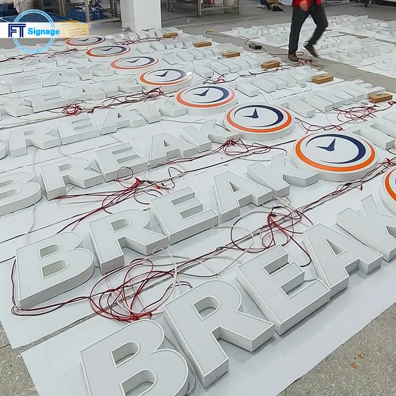 LED front-lit letters - 1