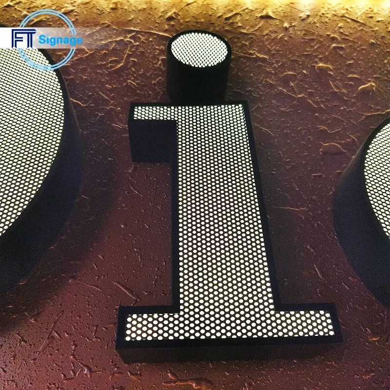LED front-lit letters - 3
