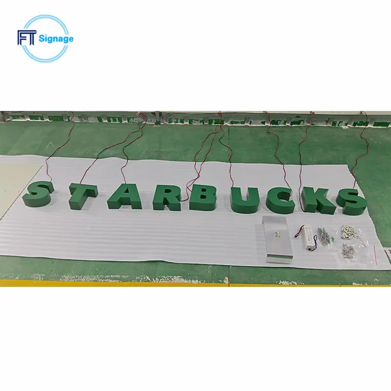 LED front-lit letters - 7