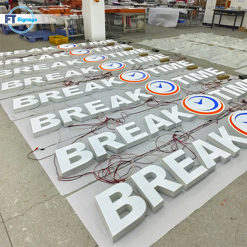 LED front-lit letters - 4