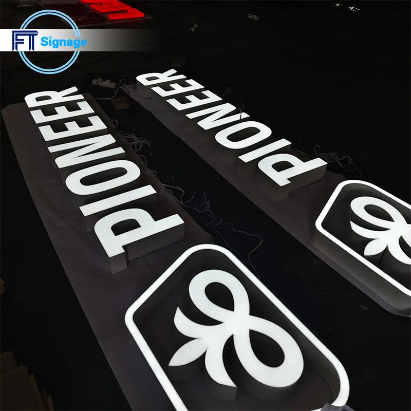 LED front-lit letters - 5