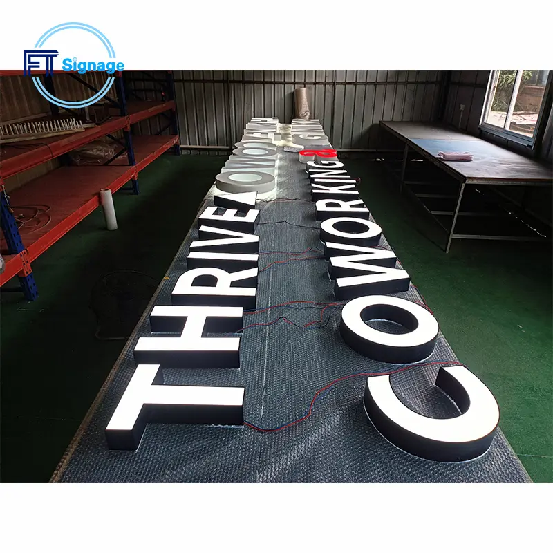 LED front-lit letters - 6
