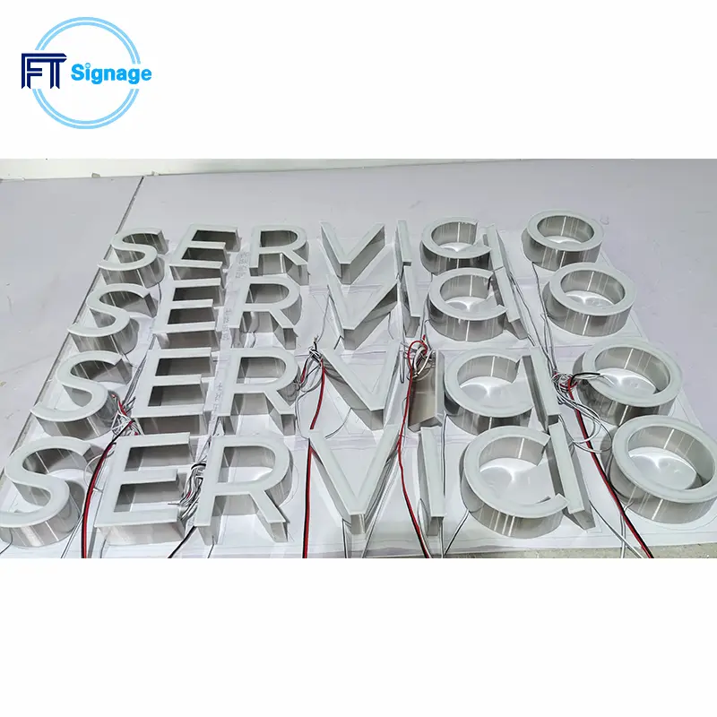 LED front-lit letters - 1