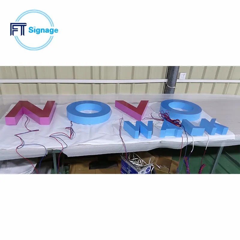 LED front-lit letters - 1