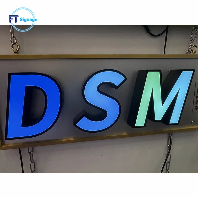 LED front-lit letters - 3