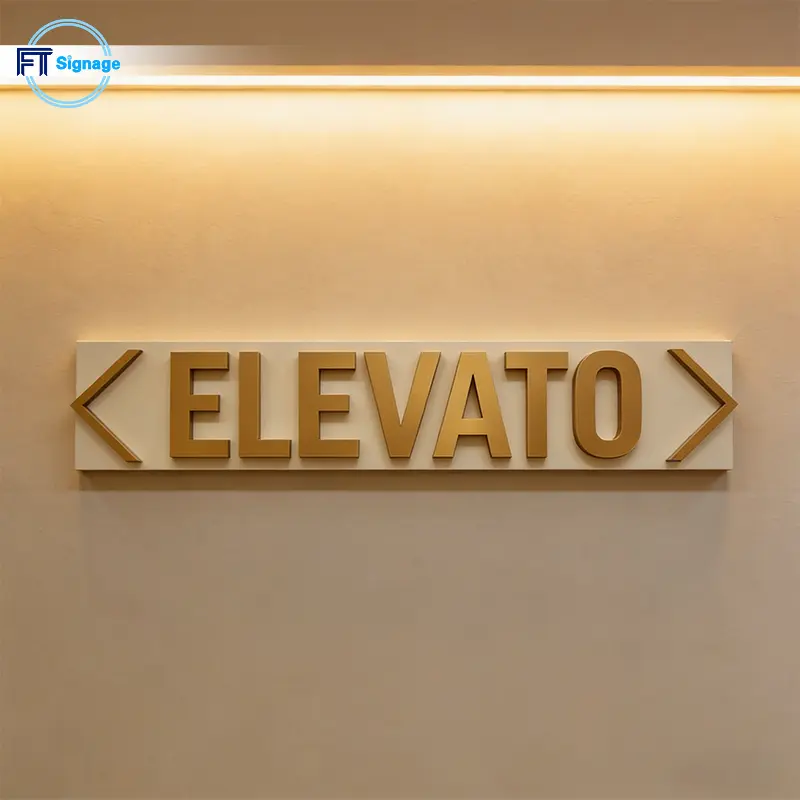 Non-illuminated 3D Letters - 3