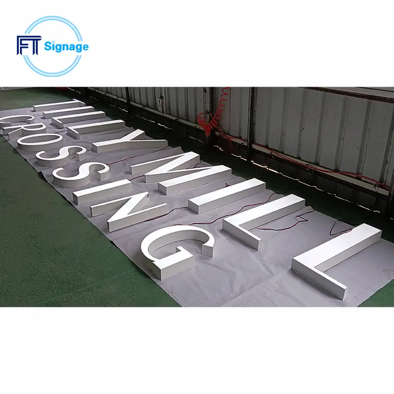 LED front-lit letters - 2