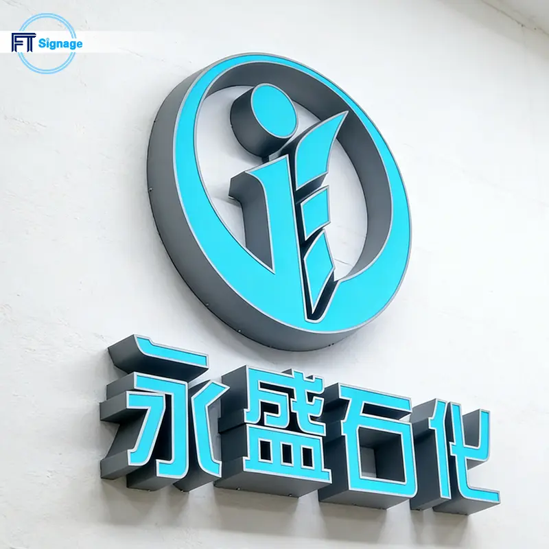 LED front-lit letters
