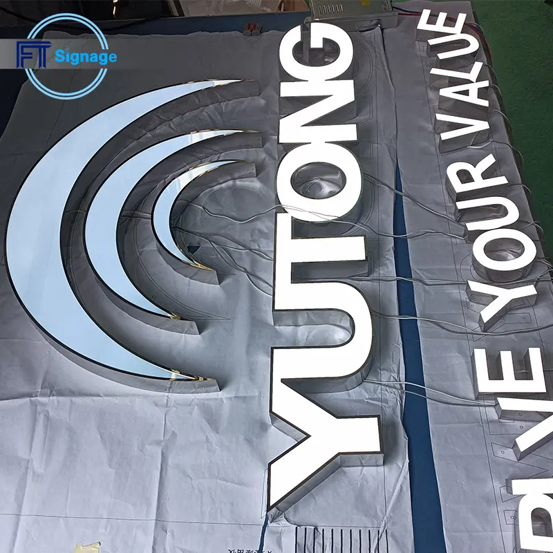 LED front-lit letters - 7
