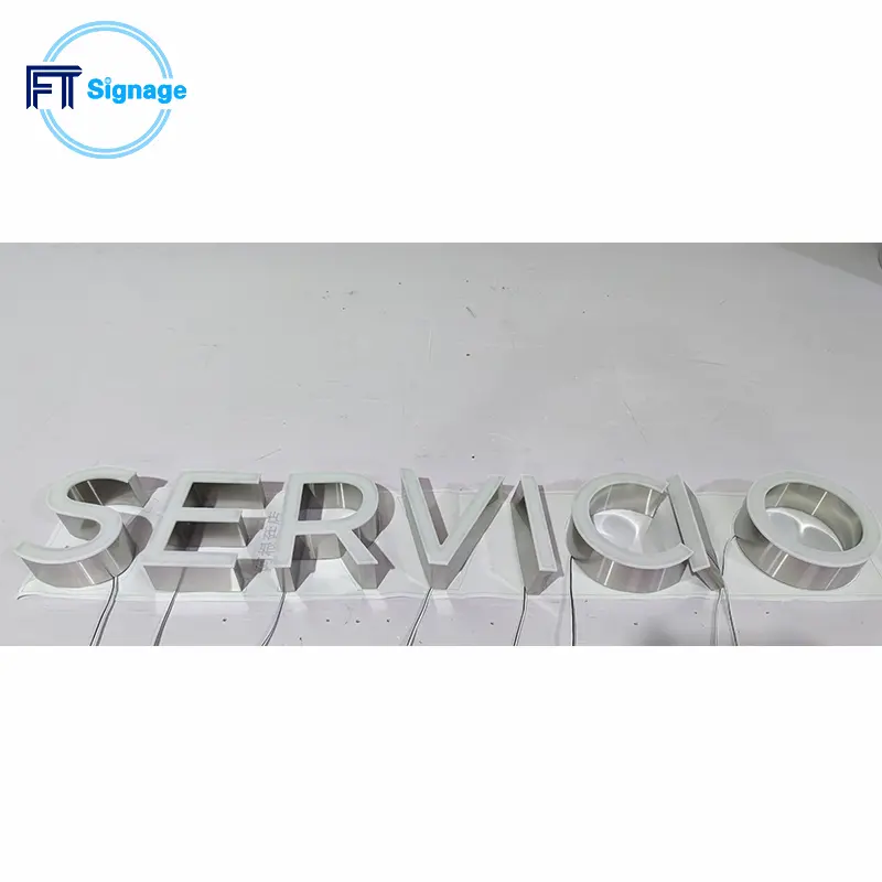 LED front-lit letters - 5