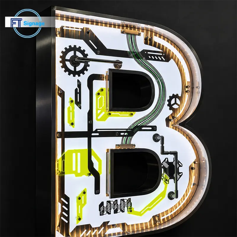 LED front-lit letters - 3