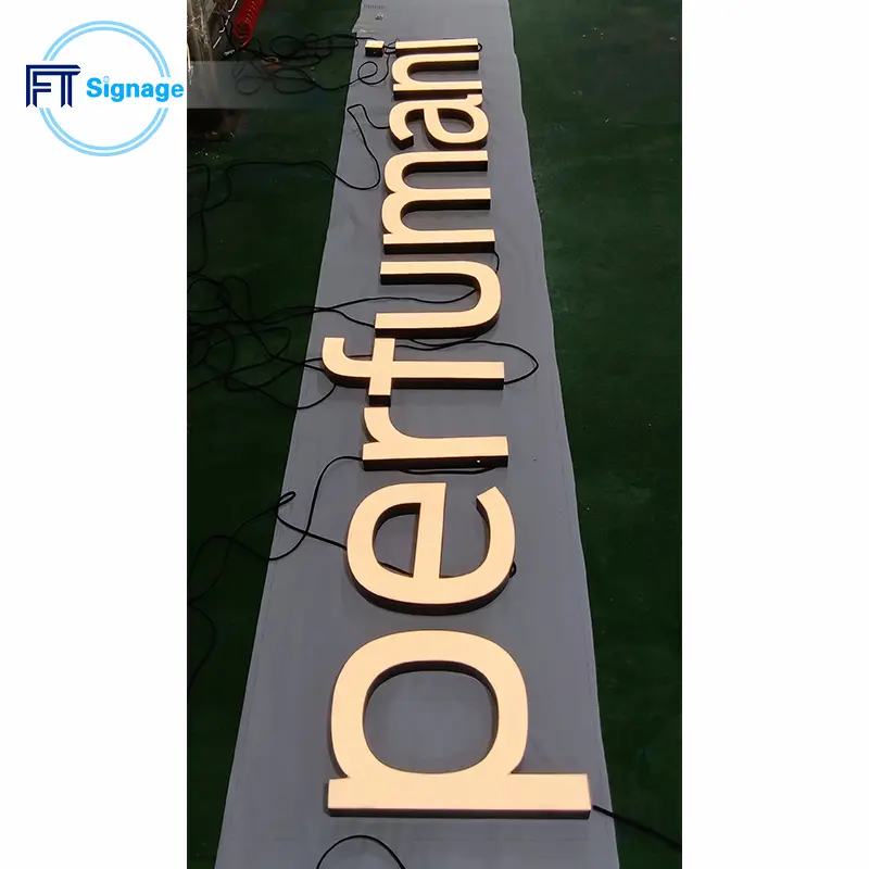 LED front-lit letters - 5