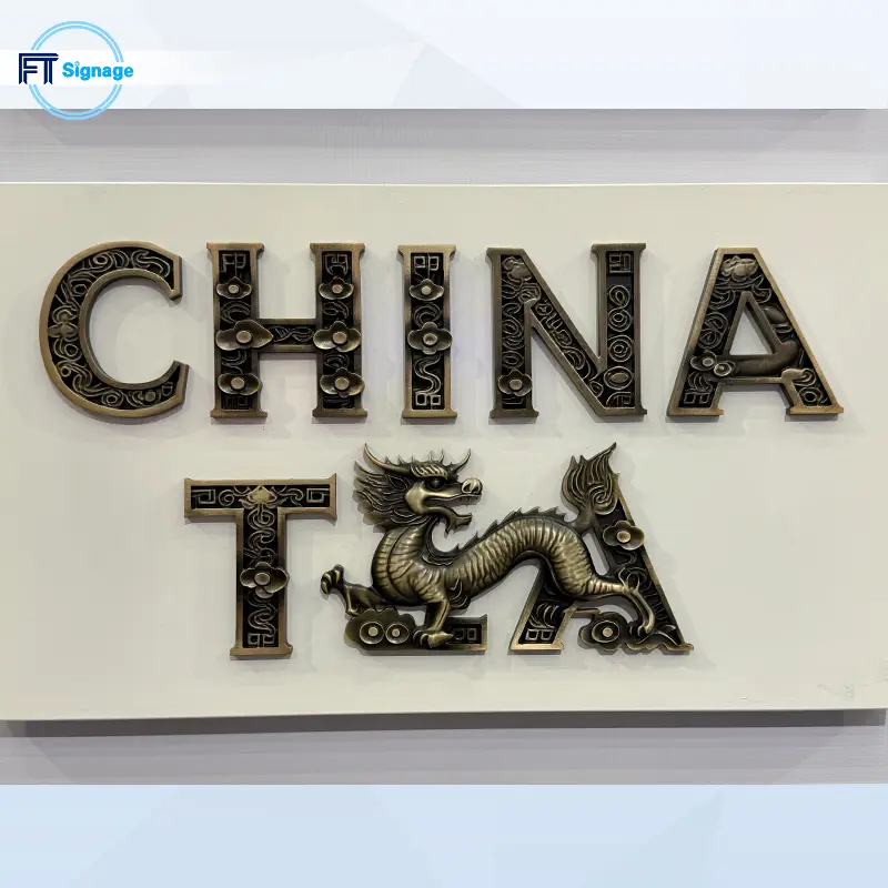 Non-illuminated 3D Letters - 1