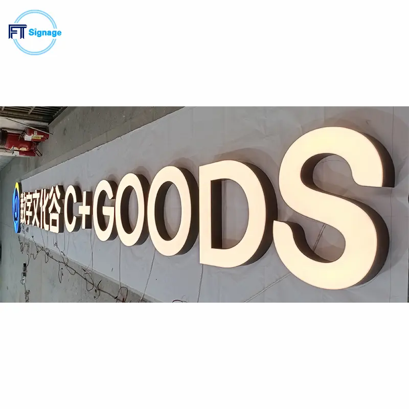 LED front-lit letters - 4