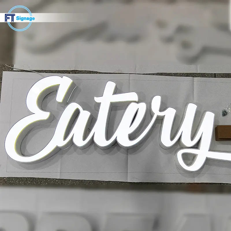 LED front-lit letters - 1