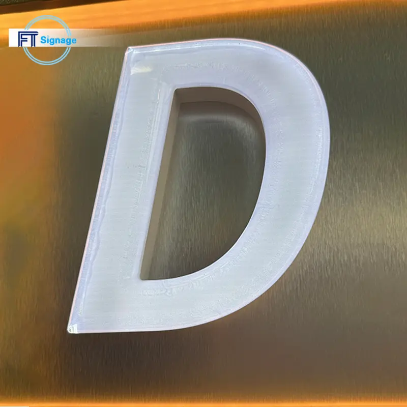 LED front-lit letters - 5