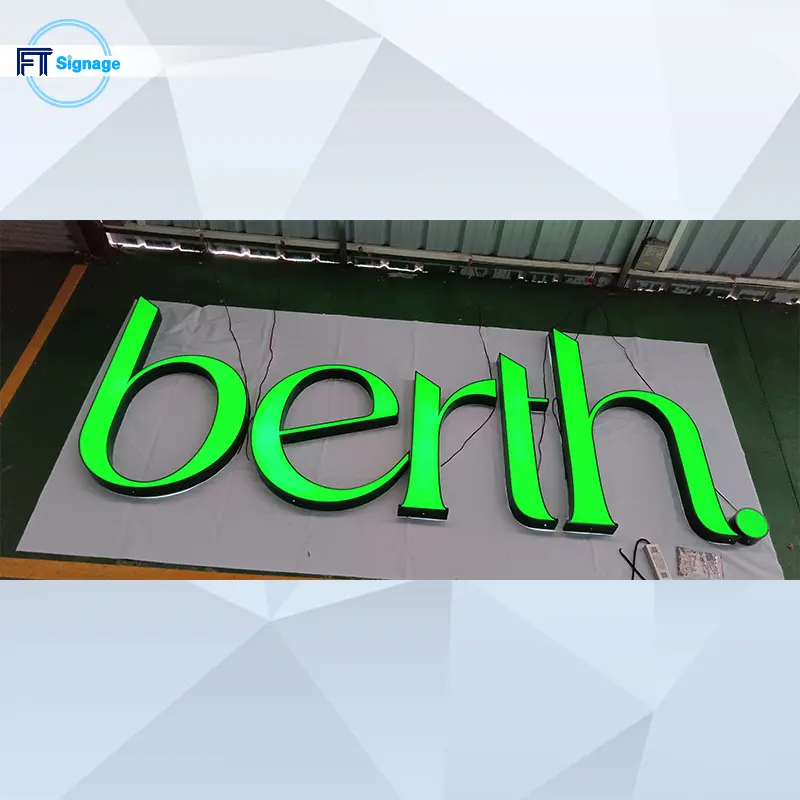 LED front-lit letters - 1