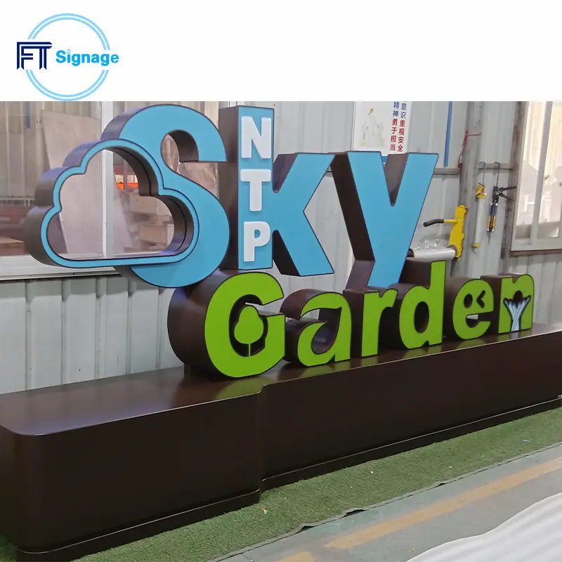 LED front-lit letters - 5