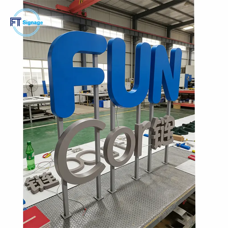LED front-lit letters - 5