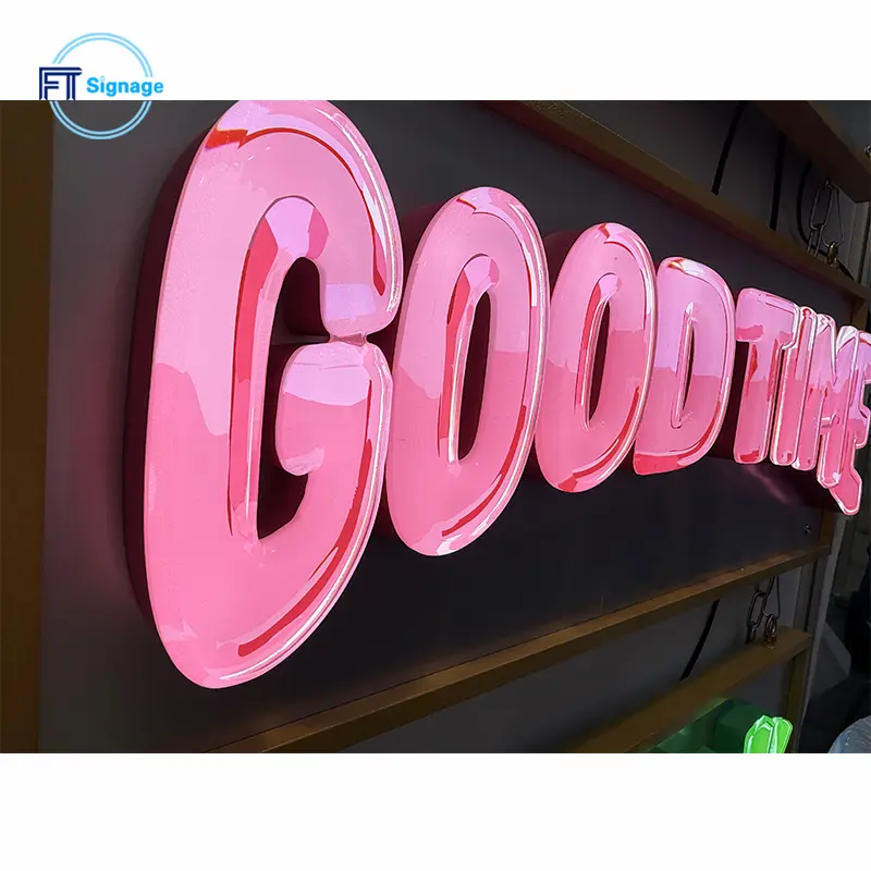 LED front-lit letters - 4