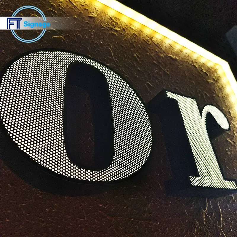 LED front-lit letters - 5