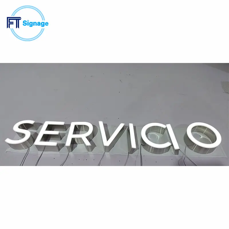 LED front-lit letters - 4