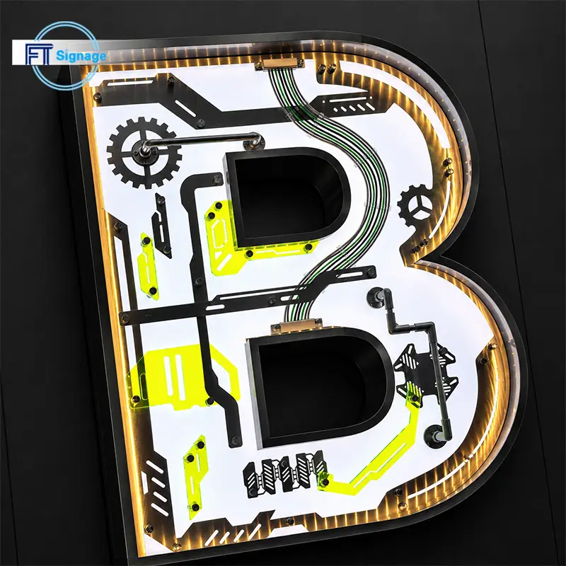 LED front-lit letters - 5