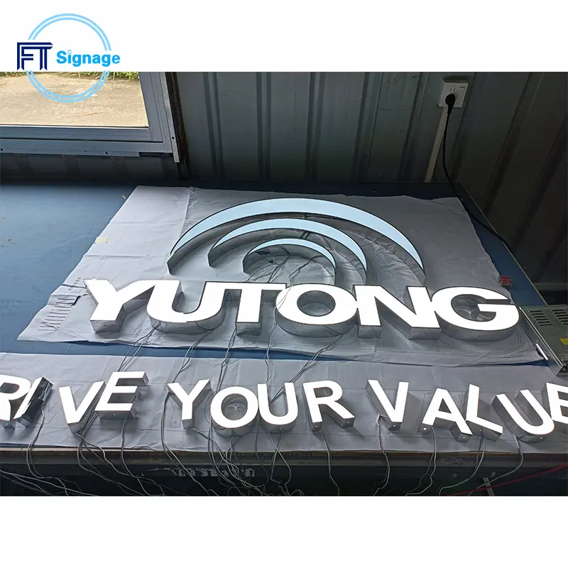 LED front-lit letters - 6