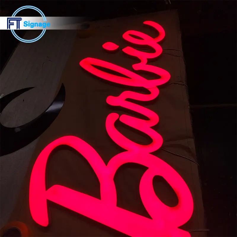LED front-lit letters - 4