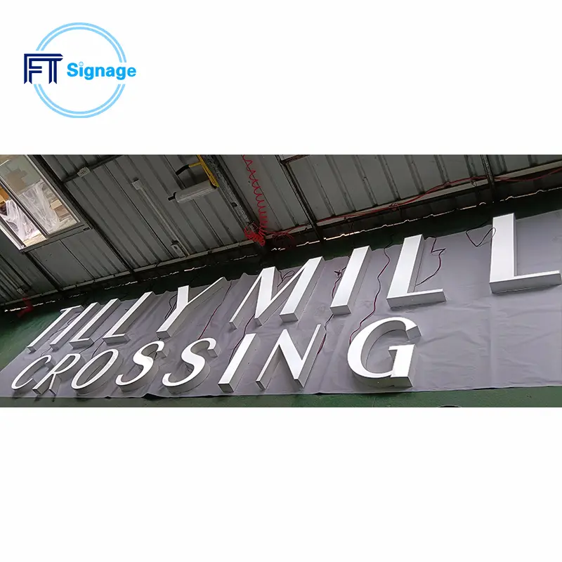 LED front-lit letters - 1