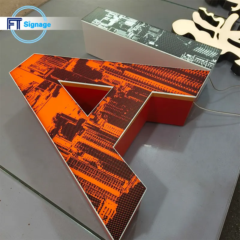 LED front-lit letters - 5