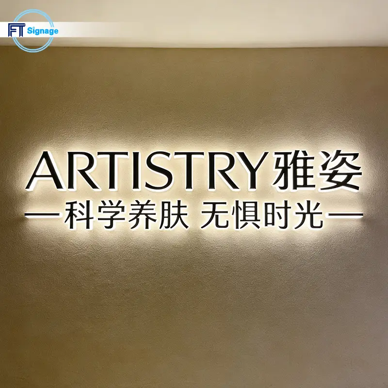 LED front-lit letters