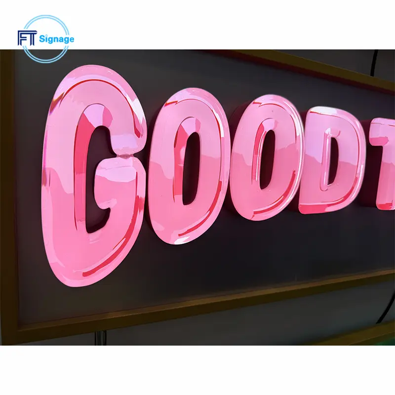 LED front-lit letters - 2