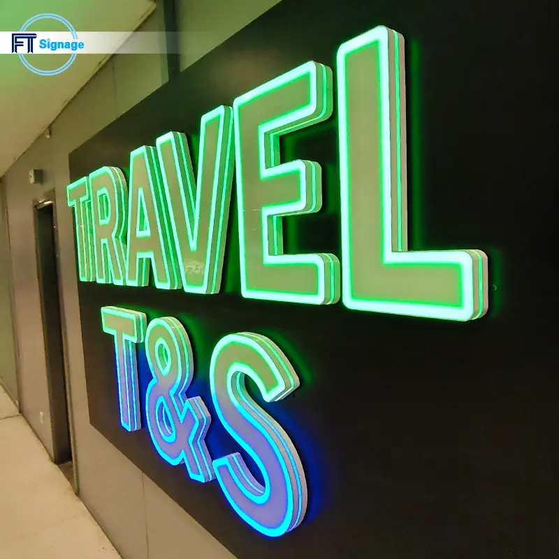 LED front-lit letters - 4