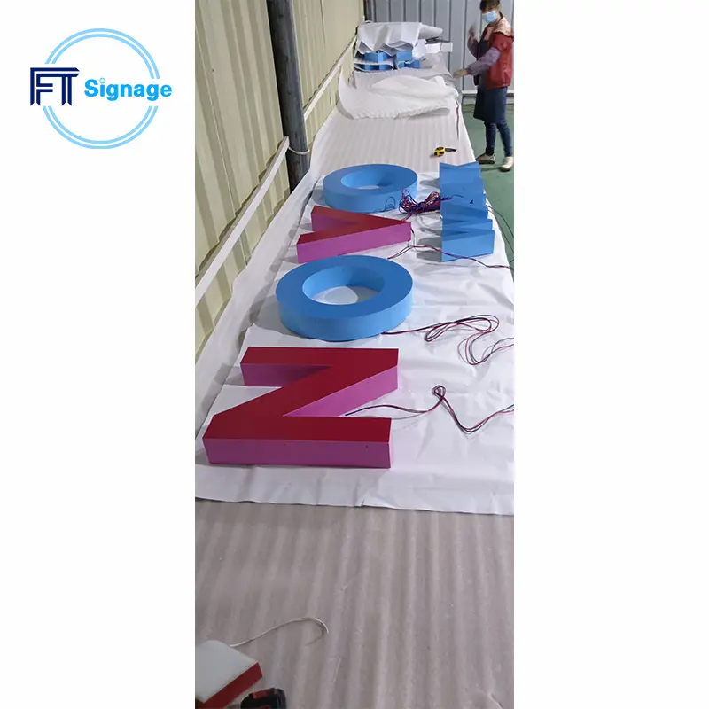 LED front-lit letters - 5