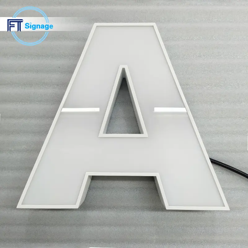 LED front-lit letters - 2