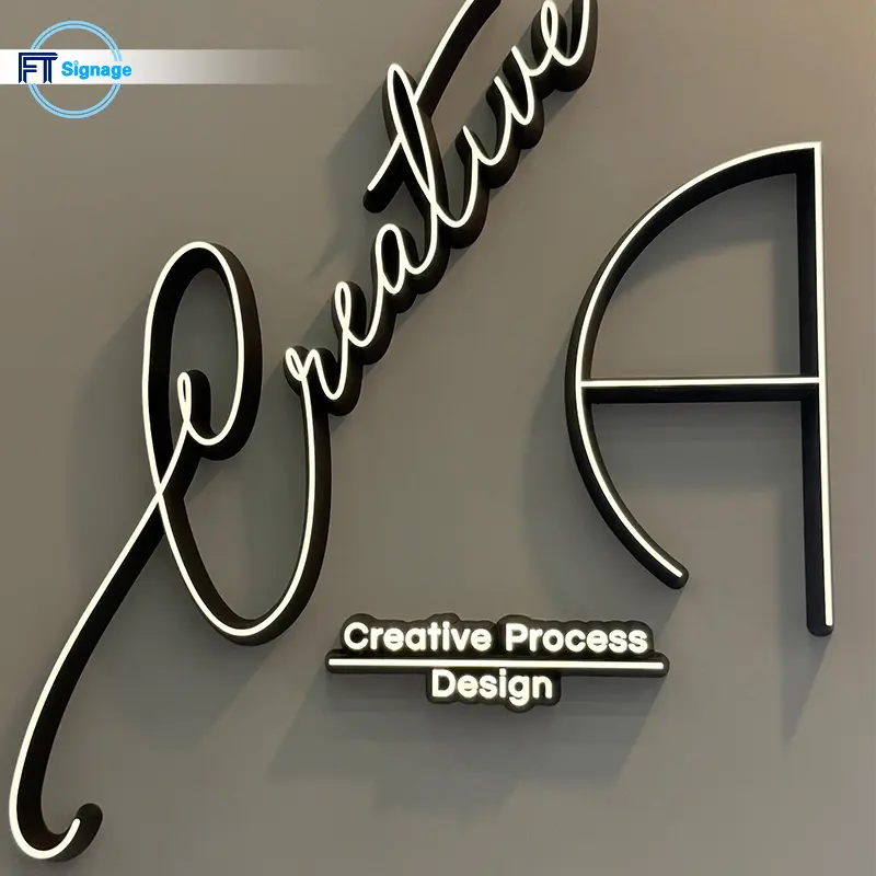 LED front-lit letters