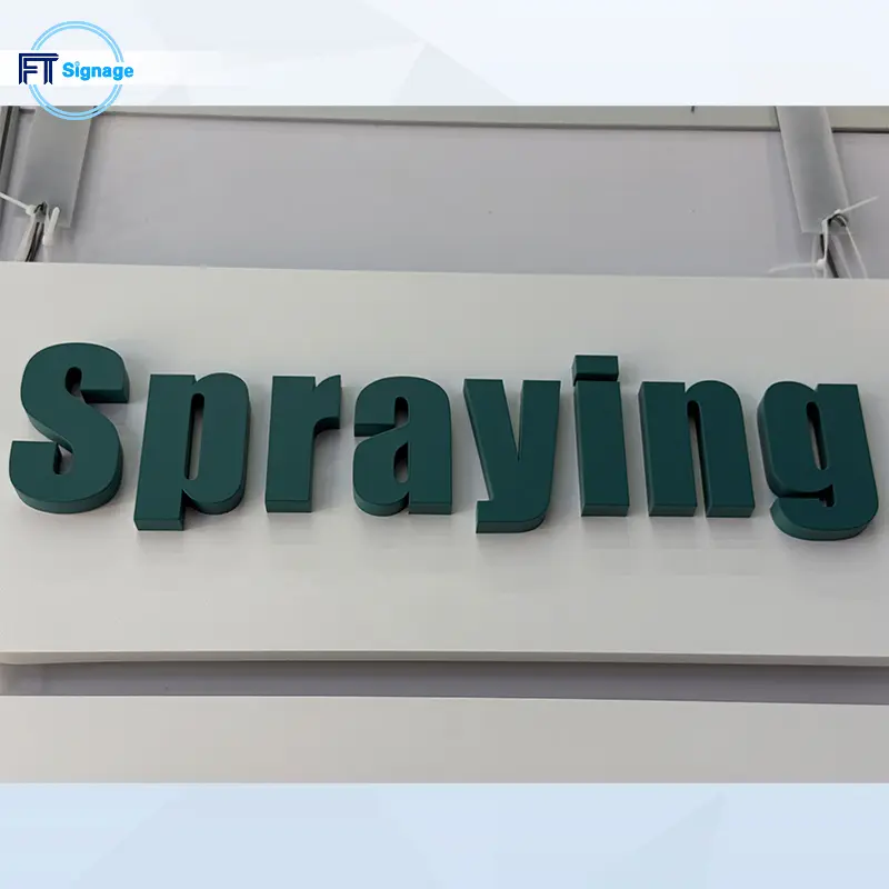 LED front-lit letters - 4