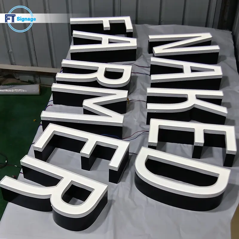 LED front-lit letters - 3