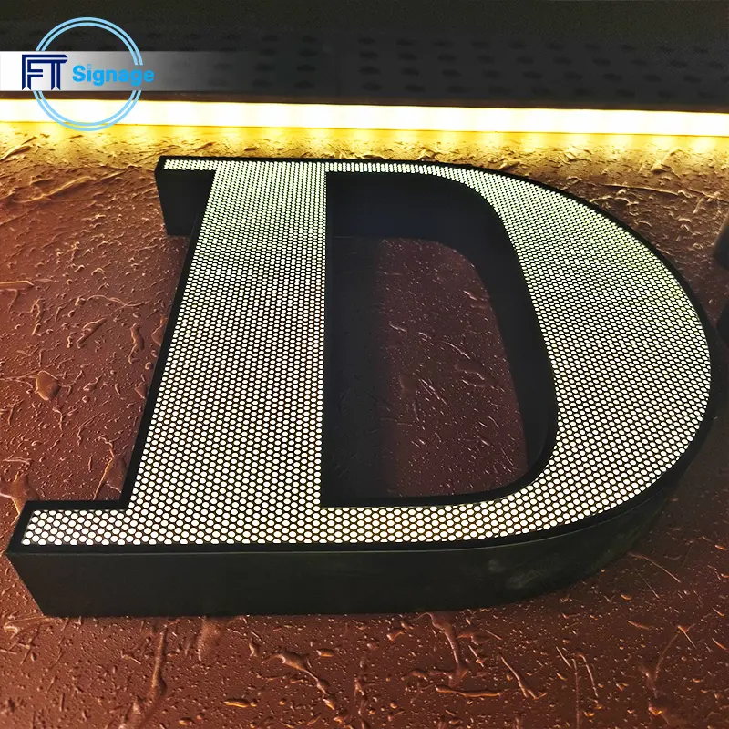 LED front-lit letters