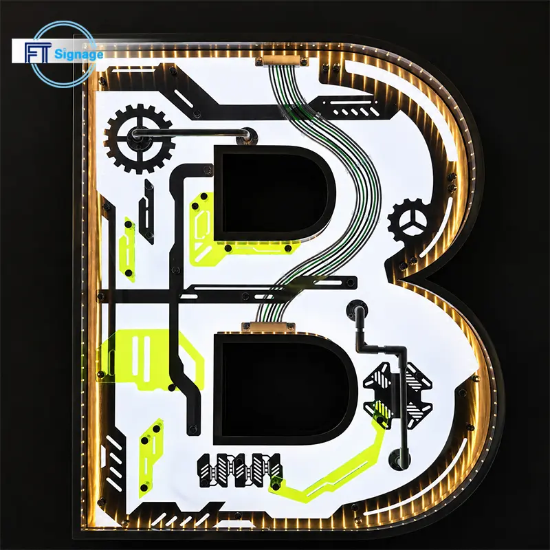 LED front-lit letters - 4