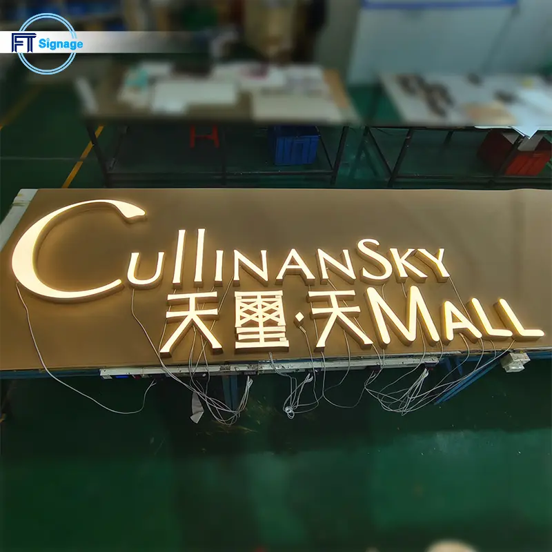 LED front-lit letters - 2