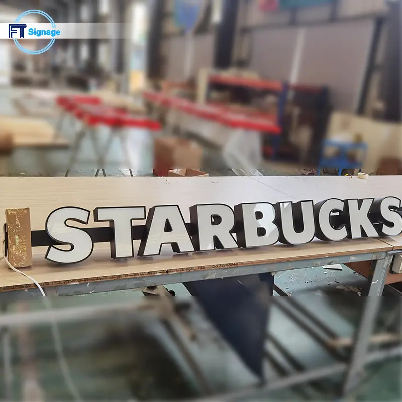 LED front-lit letters - 5