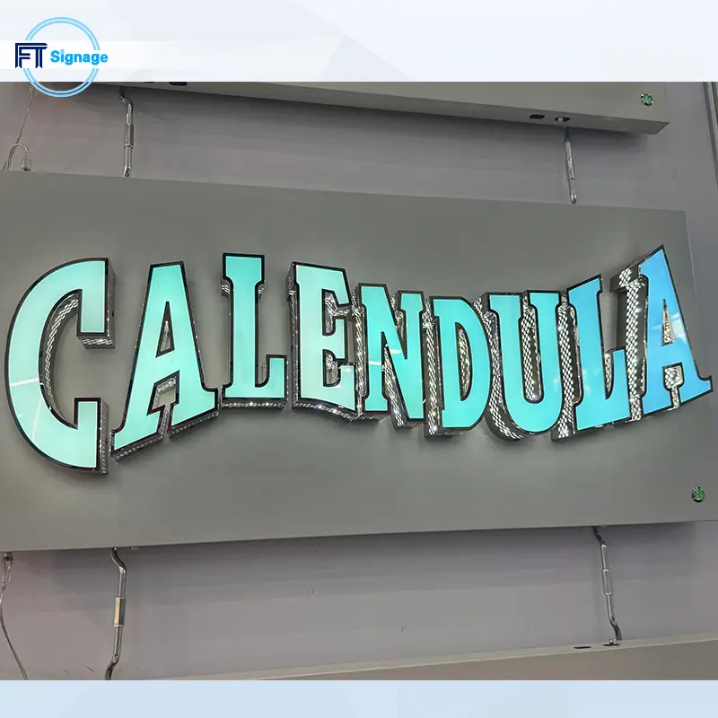 LED front-lit letters - 2