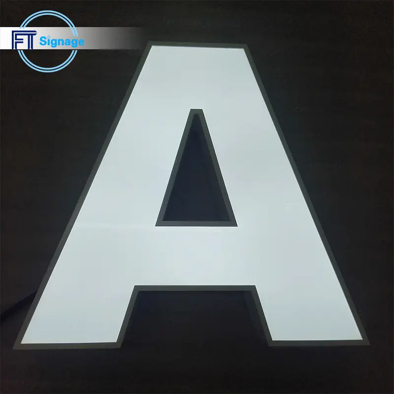 LED front-lit letters - 3
