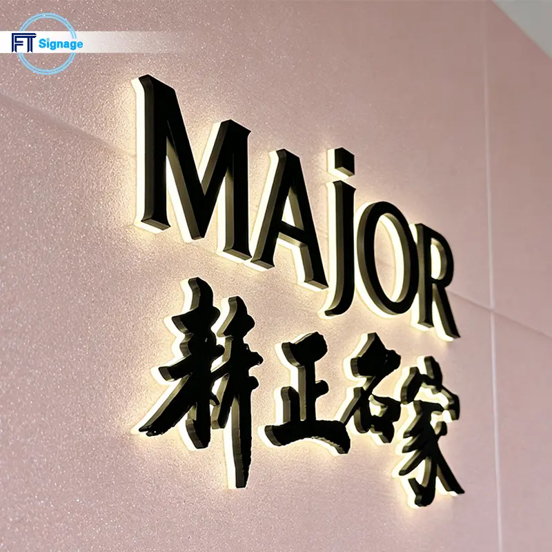 LED front-lit letters - 5
